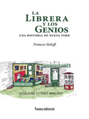 cover image of La librera y los genios